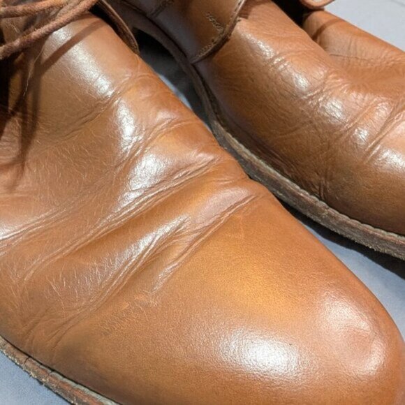 Poppy Barley Handcrafted Chukka Boots Men Size 10 - Picture 7 of 12